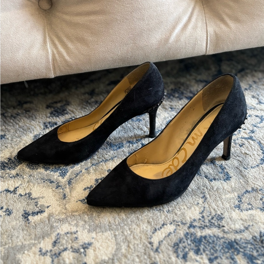 Black Suede Heels